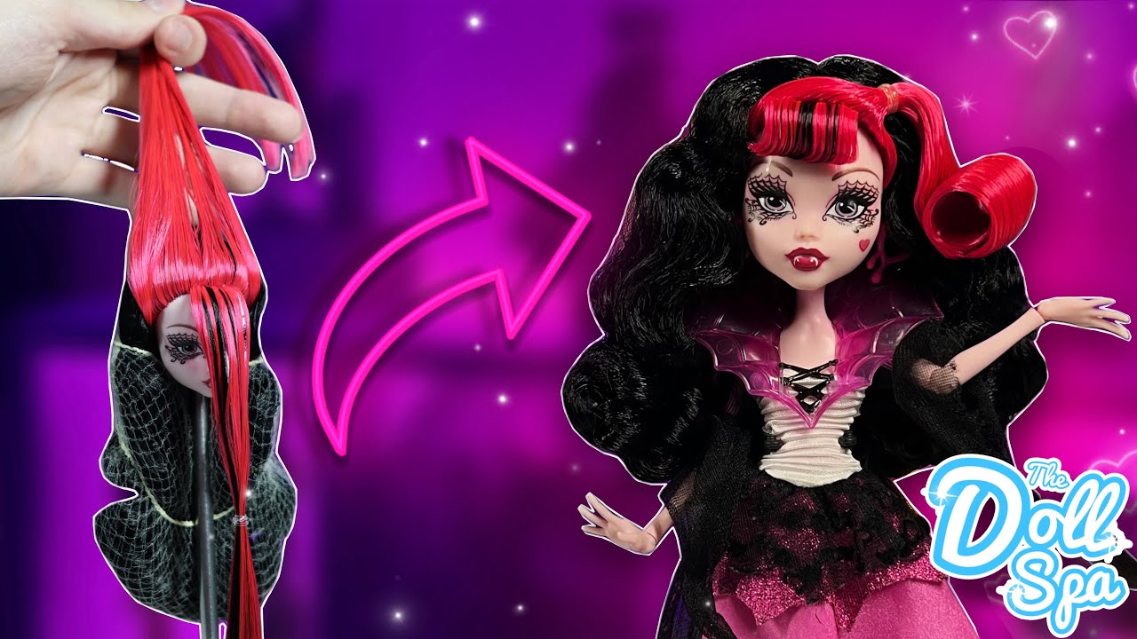 REROOTING YOUR DOLLS! The Doll Spa: Episode 5 (Monster High, Winx Club)