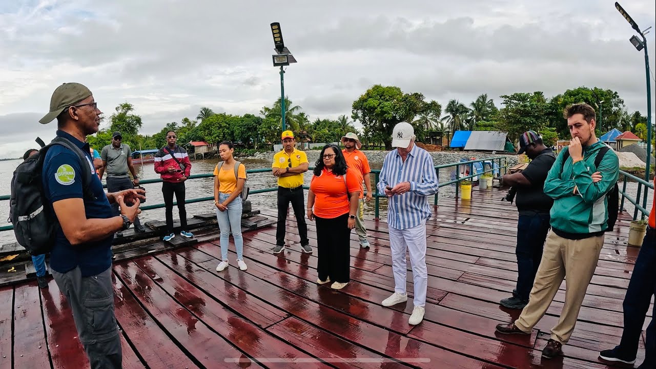 JOURNEY TO FORT ISLAND ESSEQUIBO RIVER GUYANA  #FORT ZEELANDIA