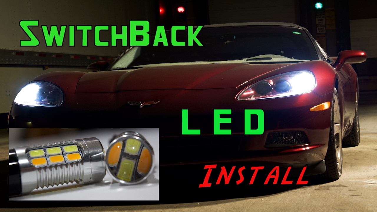 Corvette Switchback LED install  -  Vette-lights.com