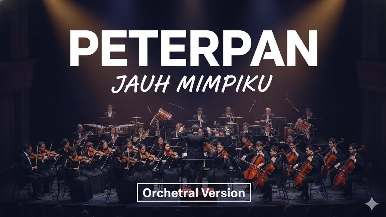 Jauh Mimpiku – Peterpan | Versi Orchestra Cover (Lirik)