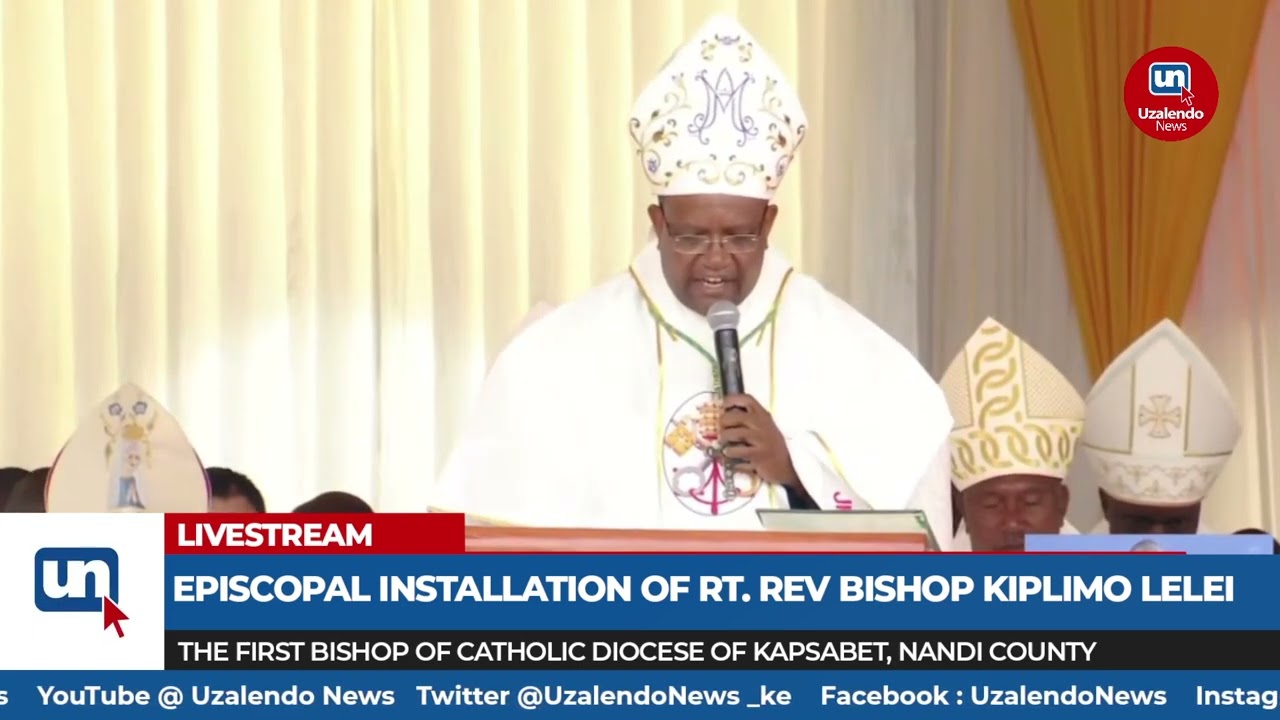 See The Catholic Bishops & Other Religious Who Attended Installation of 1st Kapsabet Bishop Lelei