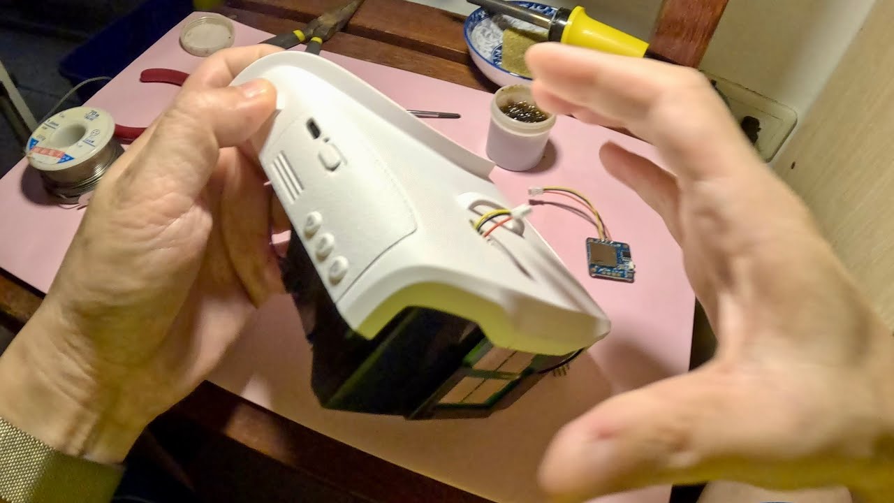 Betafpv goggles VR02 mod with Runcam mini FPV DVR [fail]