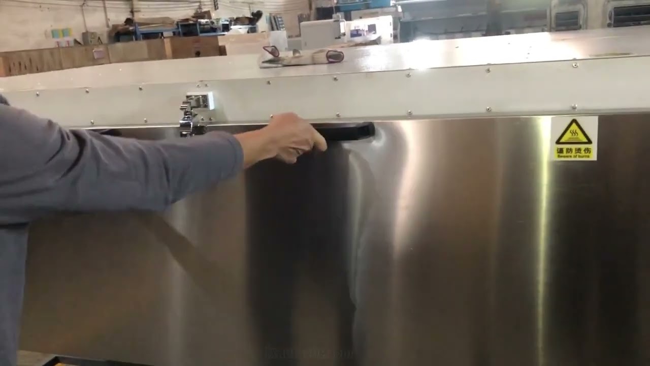 Acrylic bend sheet heating oven box machine