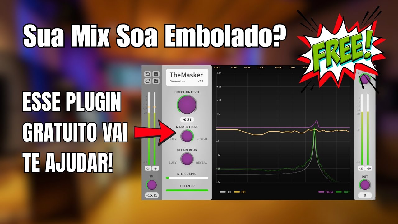 The Masker: O Plugin GRÁTIS Que Revela Conflitos de Frequência na Mixagem!