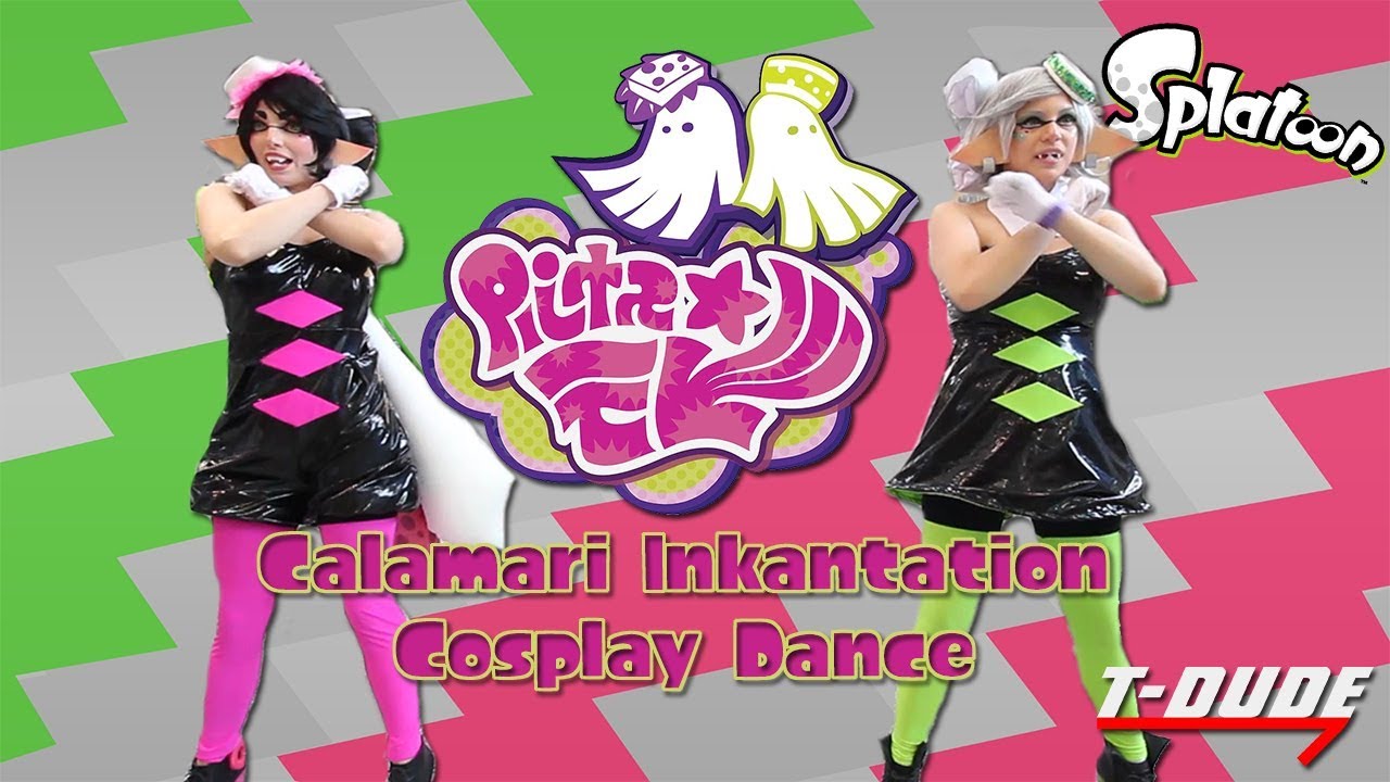 Splatoon Squid Sisters Cosplay - Calamari Inkantation Dance Performance | T-Dude