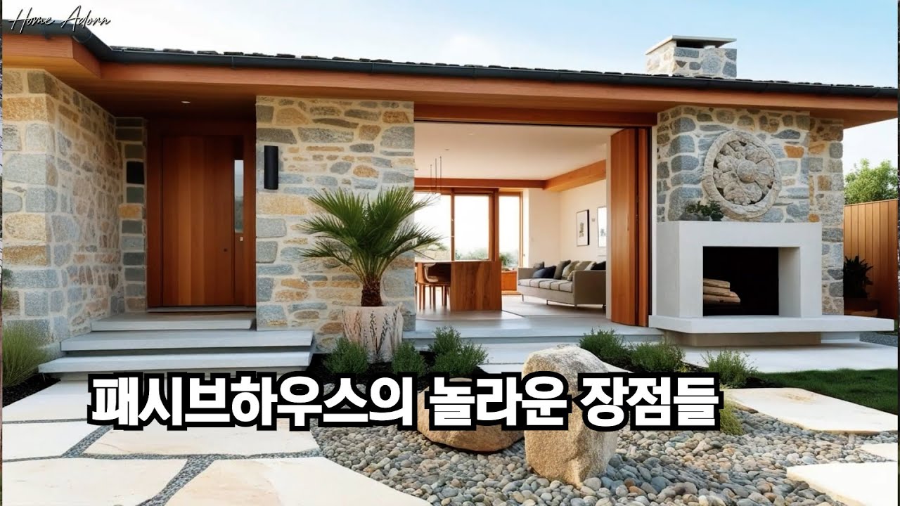패시브하우스에 놀라운 장점들
