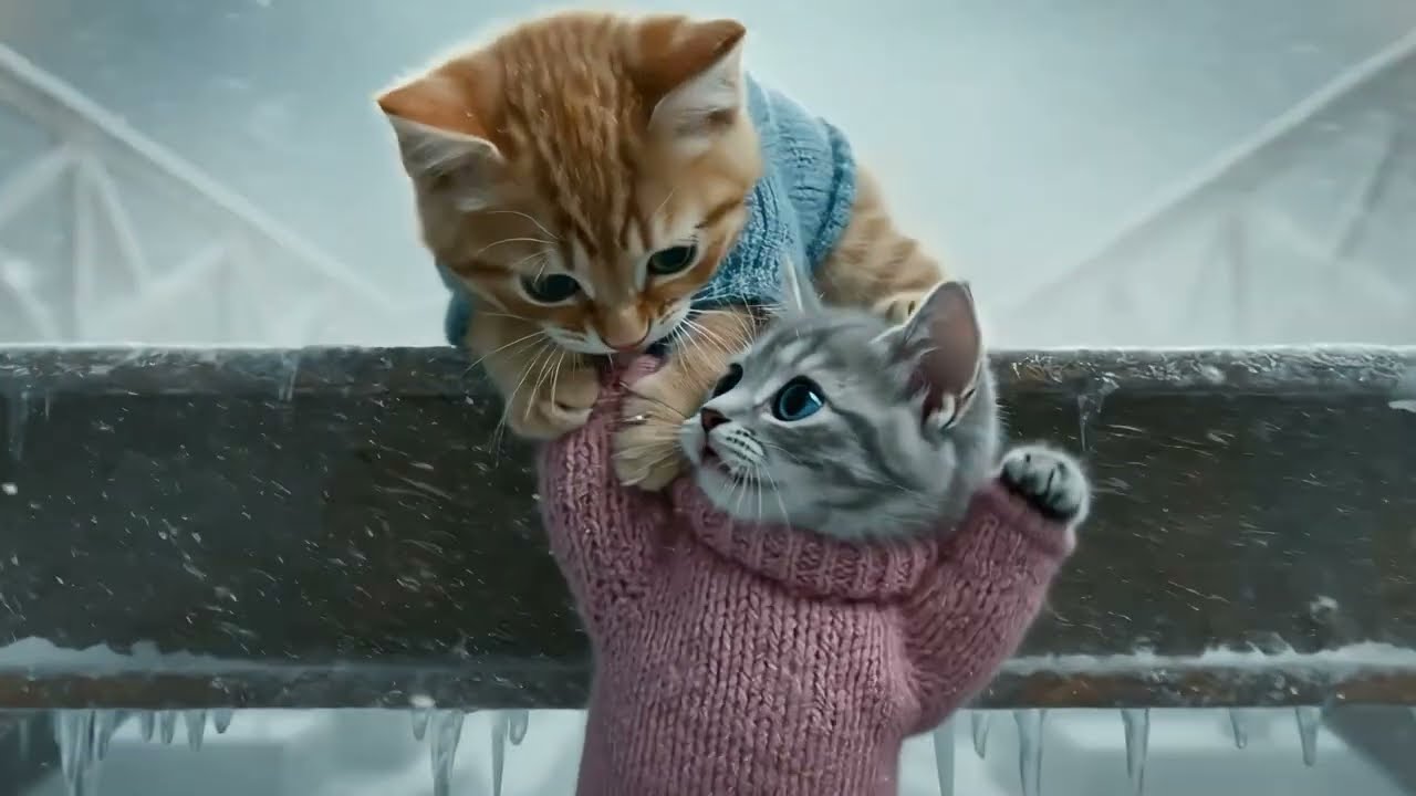 She Almost Fell... 😱 Milo & Luna’s Miraculous Rescue