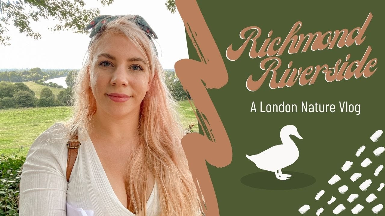 Richmond Riverside London Nature Vlog | My Adventure along the Thames Path and Terrace Gardens