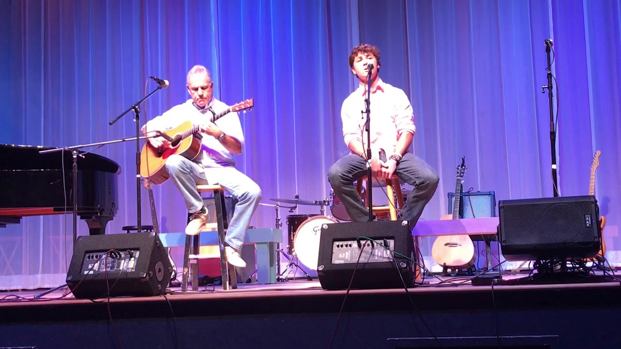 Daniel Harrington performing When You Love Someone