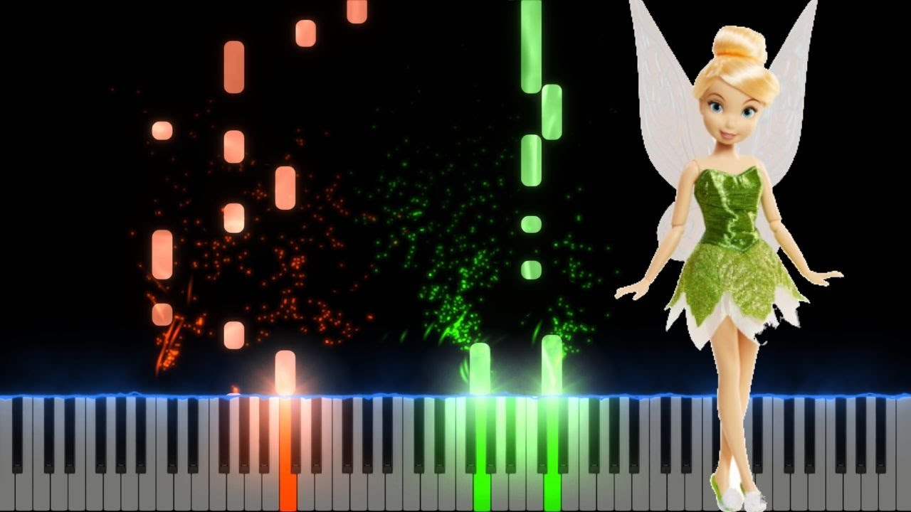 To The Fairies They Draw Near  Loreena McKennit Tinkerbell Piano  Midi tutorial Sheet app  Karaoke