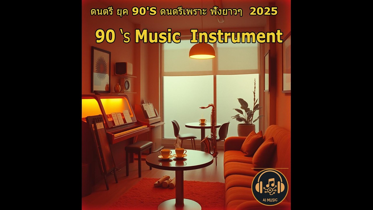 เพลงดัง ฟังเพราะ ยุค 90  : ดนตรี ยุค 90'S ดนตรีเพราะ ฟังยาวๆ  2025   ไม่มีโฆษณา