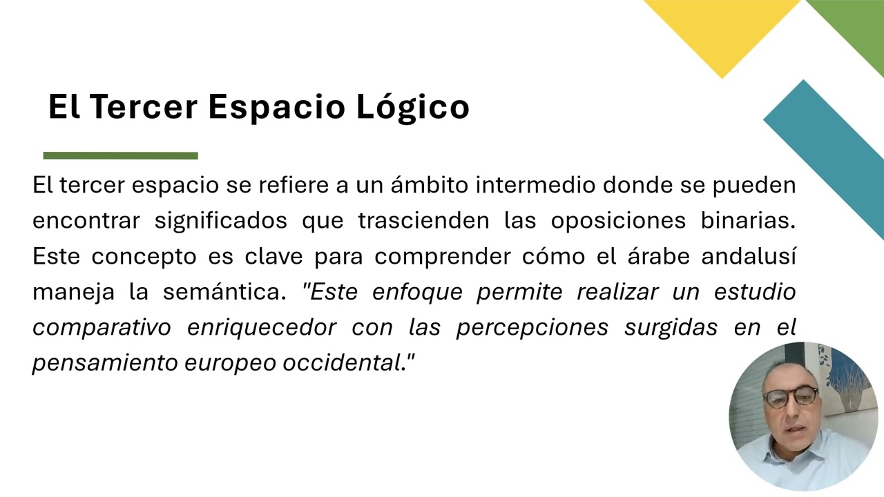 El Tercer Espacio L&oacute;gico en el Pensamiento Ling&uuml;&iacute;stico MOHAMED EL MOUDEN