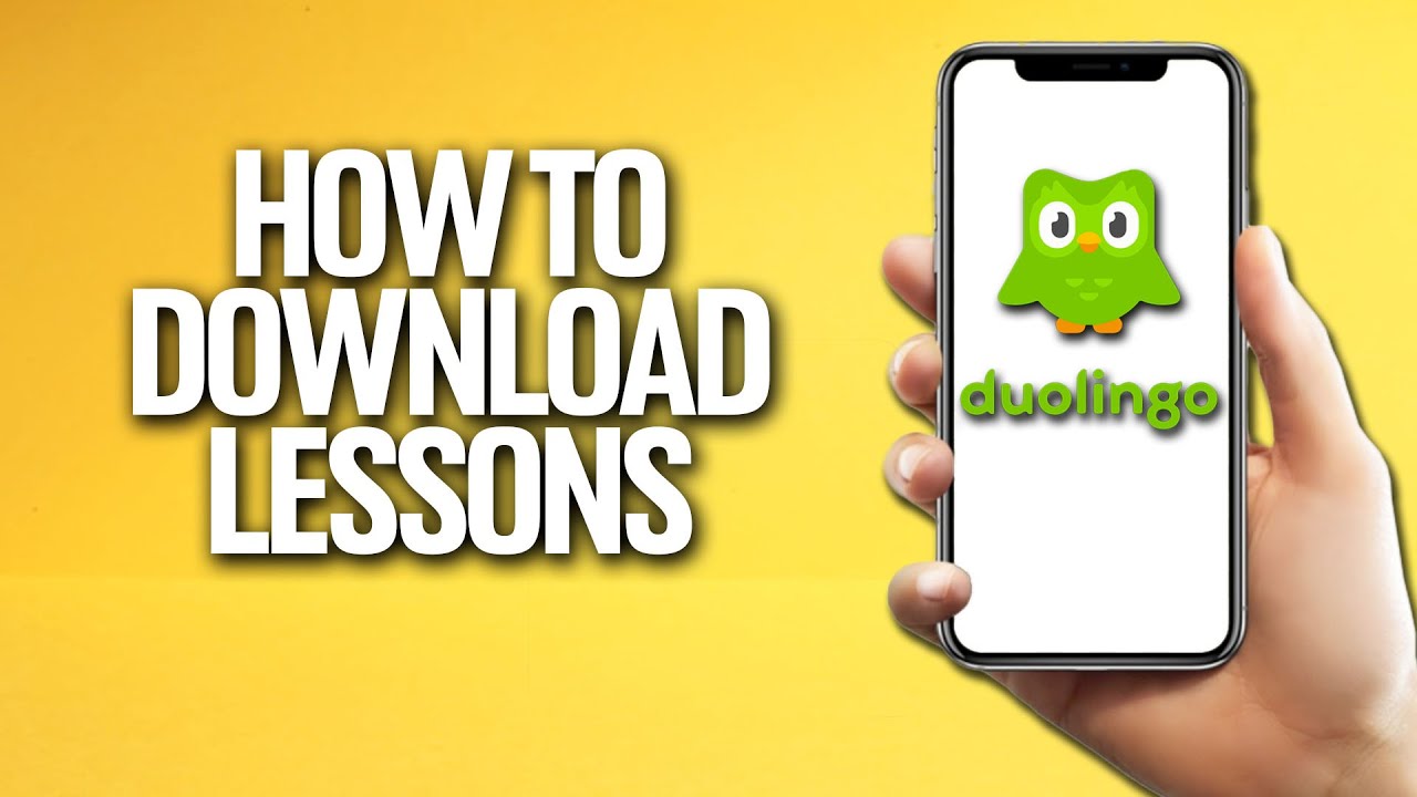 Как скачать уроки в Duolingo Tutorial