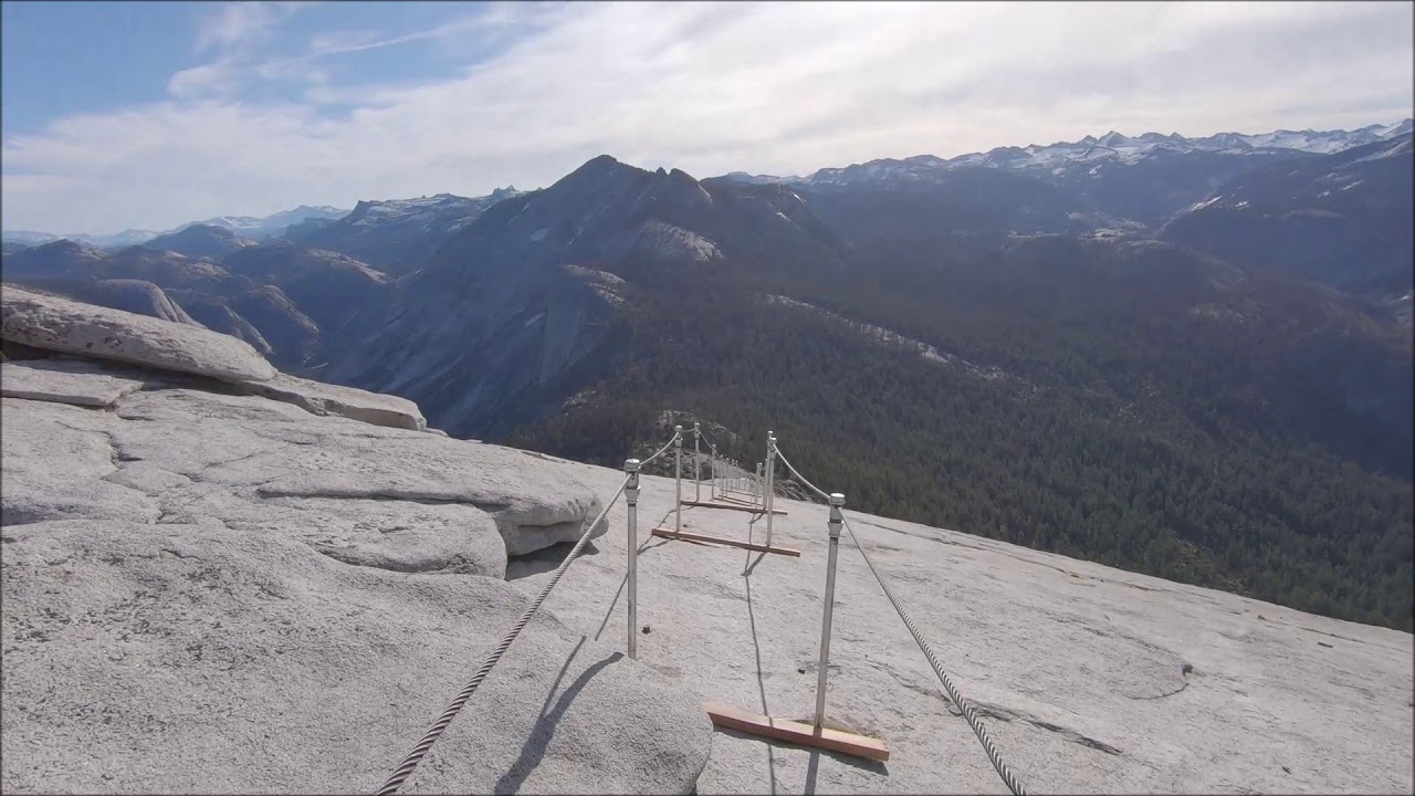 Hiking Yosemite's Half Dome, up The Cables in the dark at 4am! BEST SUNRISE EVER