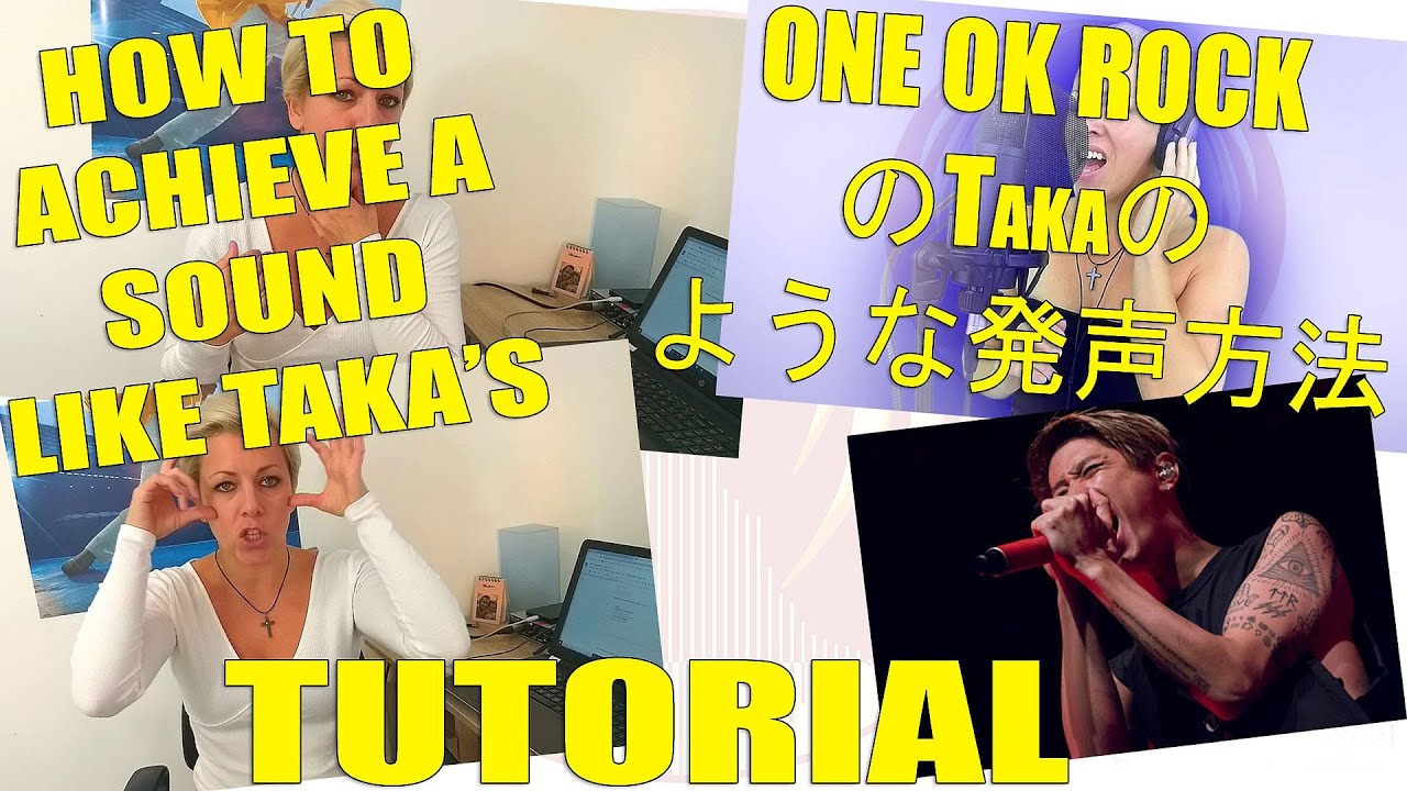 Voice Analysis / ONE OK ROCK /ワンオク Taka  の発声方法（ベルティング、ディストーションボイスの練習方法）#howto #oneokrock #analysis