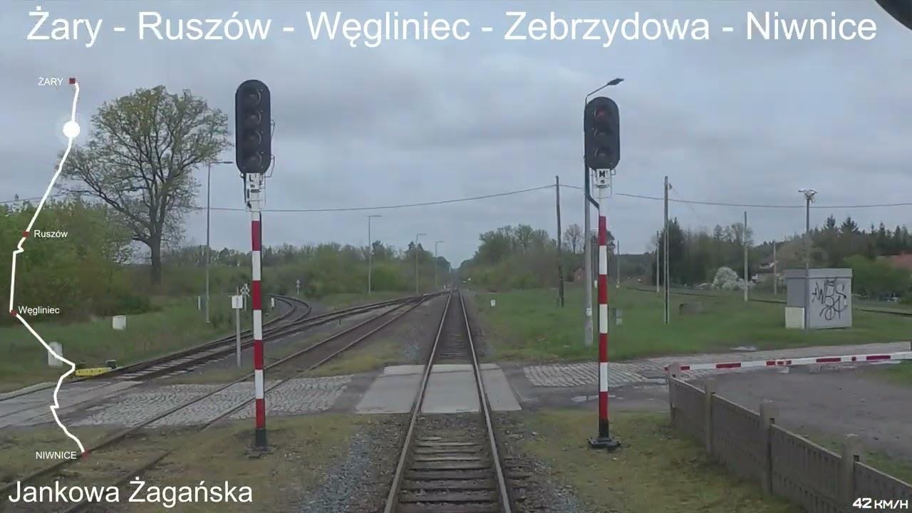Żary - Ruszów - Węgliniec - Zebrzydowa - Niwnice