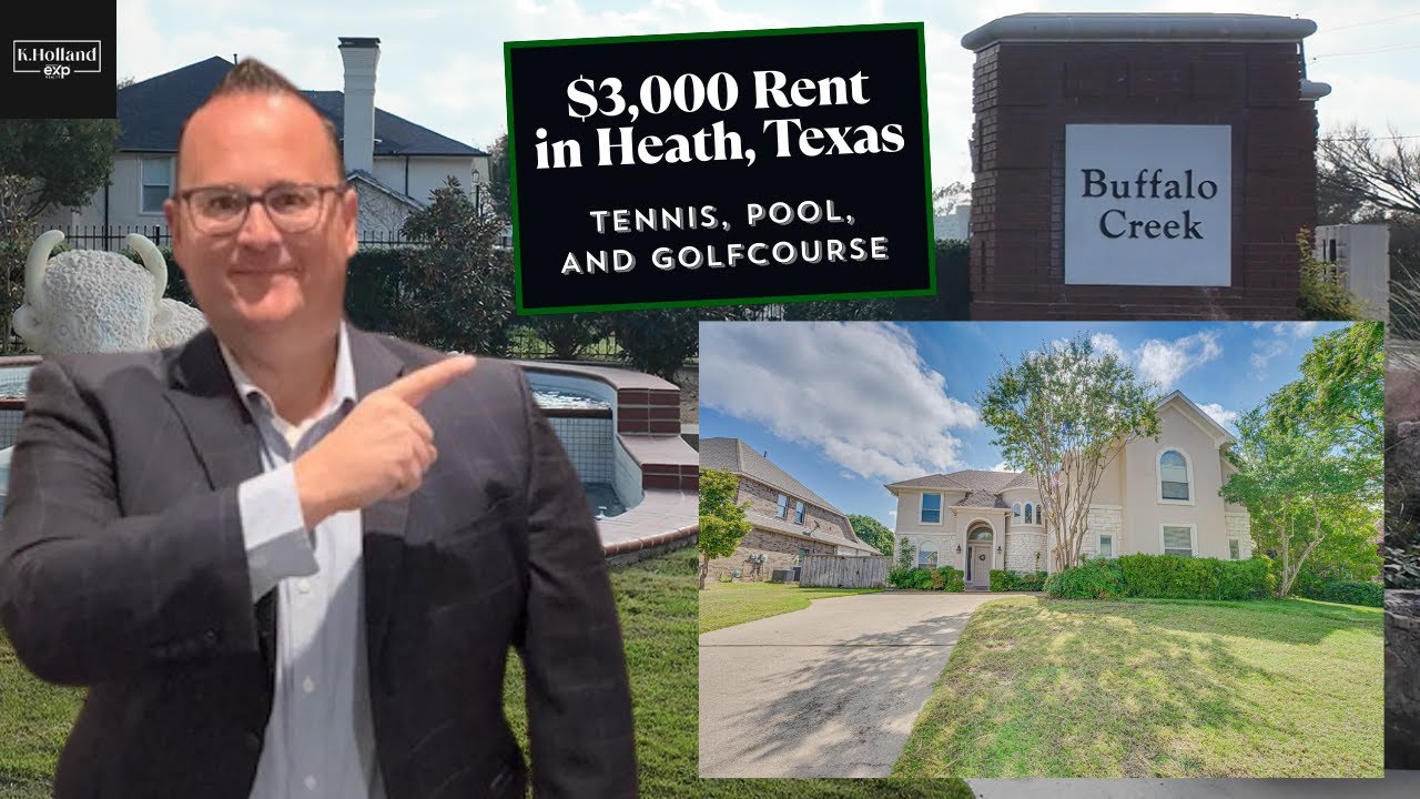 Moving to East DFW? Here's What $3,000 Rentals Look Like in Heath, Texas