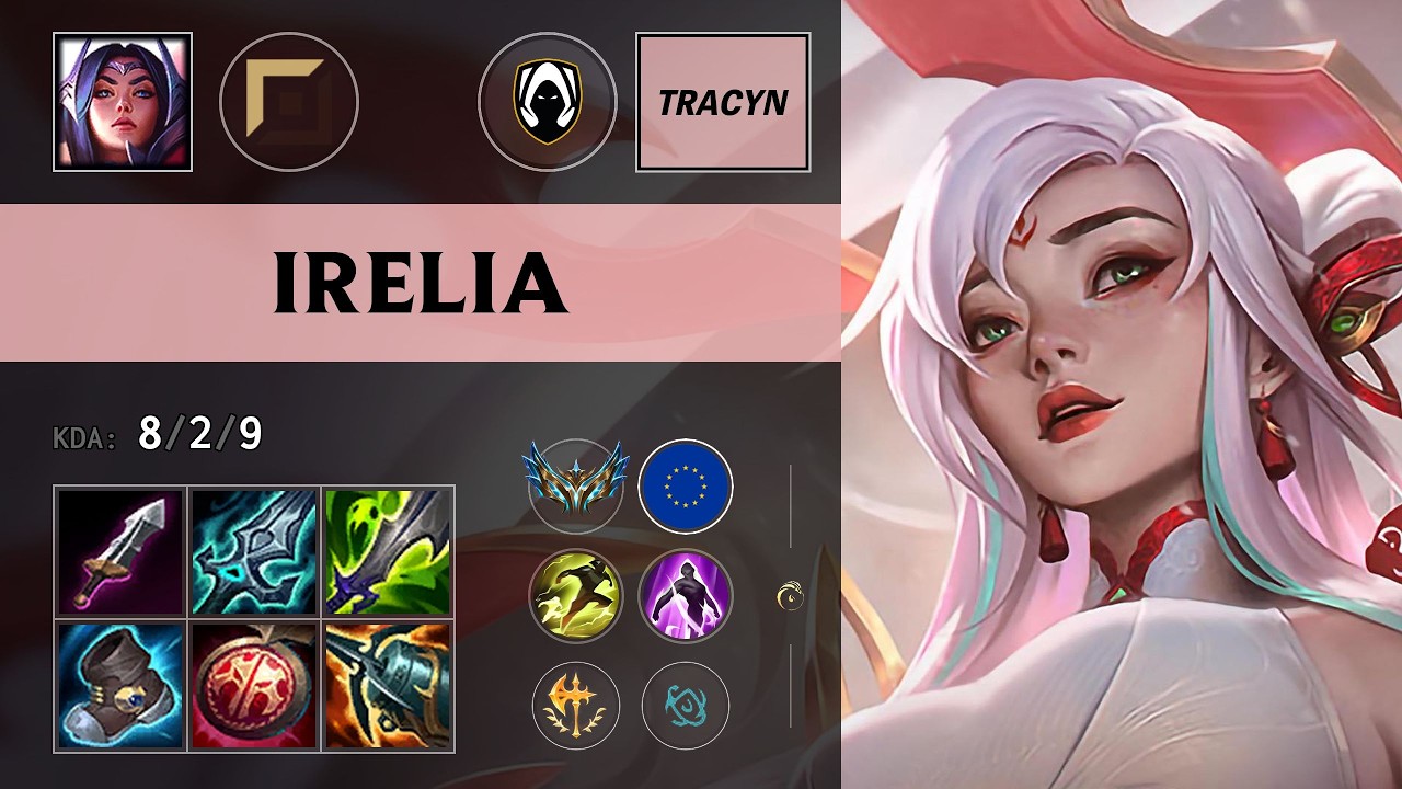 (TH Tracyn) Irelia Top vs Yorick - EUW Challenger Patch 26.14