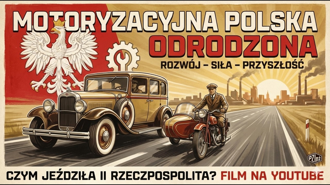Co jeździło po drogach II RP?  Motoryzacyjna Polska Odrodzona.
