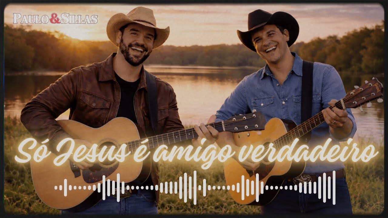 SÓ JESUS É AMIGO VERDADEIRO - Paulo & Sillas - Sertanejo Gospel 2026