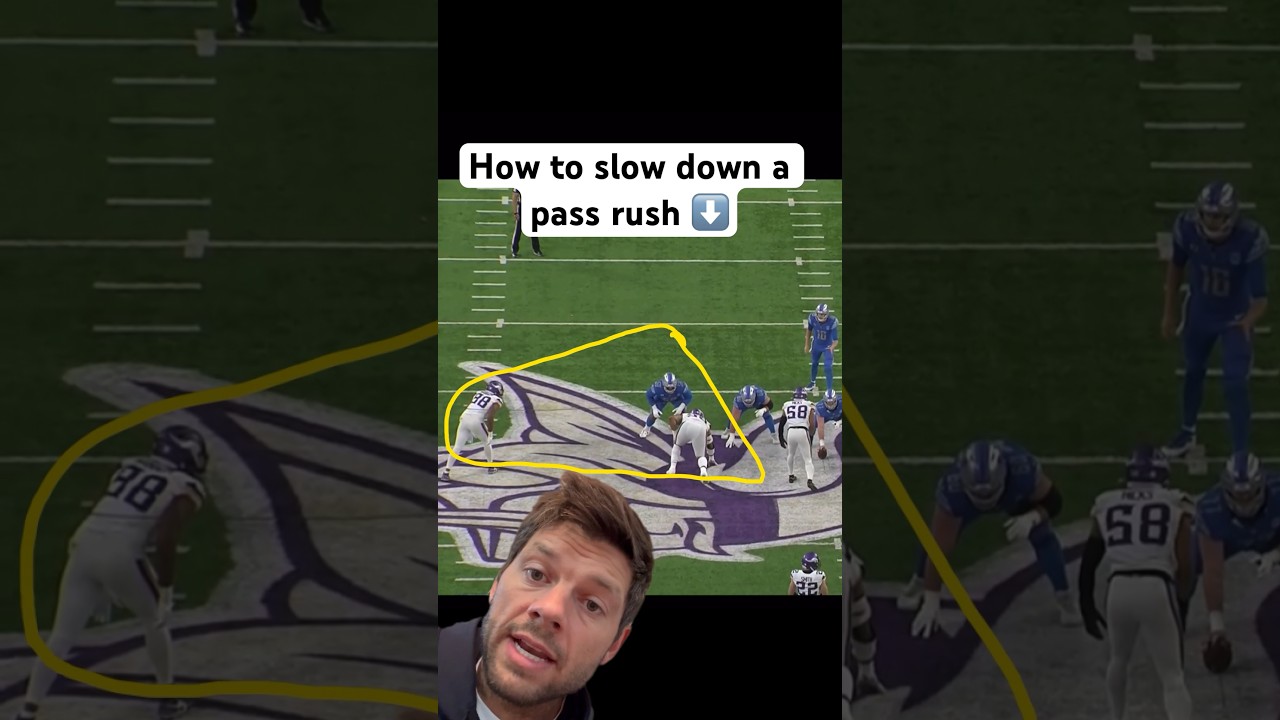 How Penei Sewell Slows Down the Pass Rush | NFL Offensive Line Breakdown