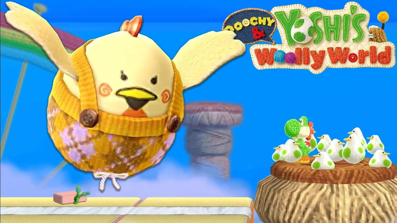 Poochy & Yoshi's Woolly World - World 3