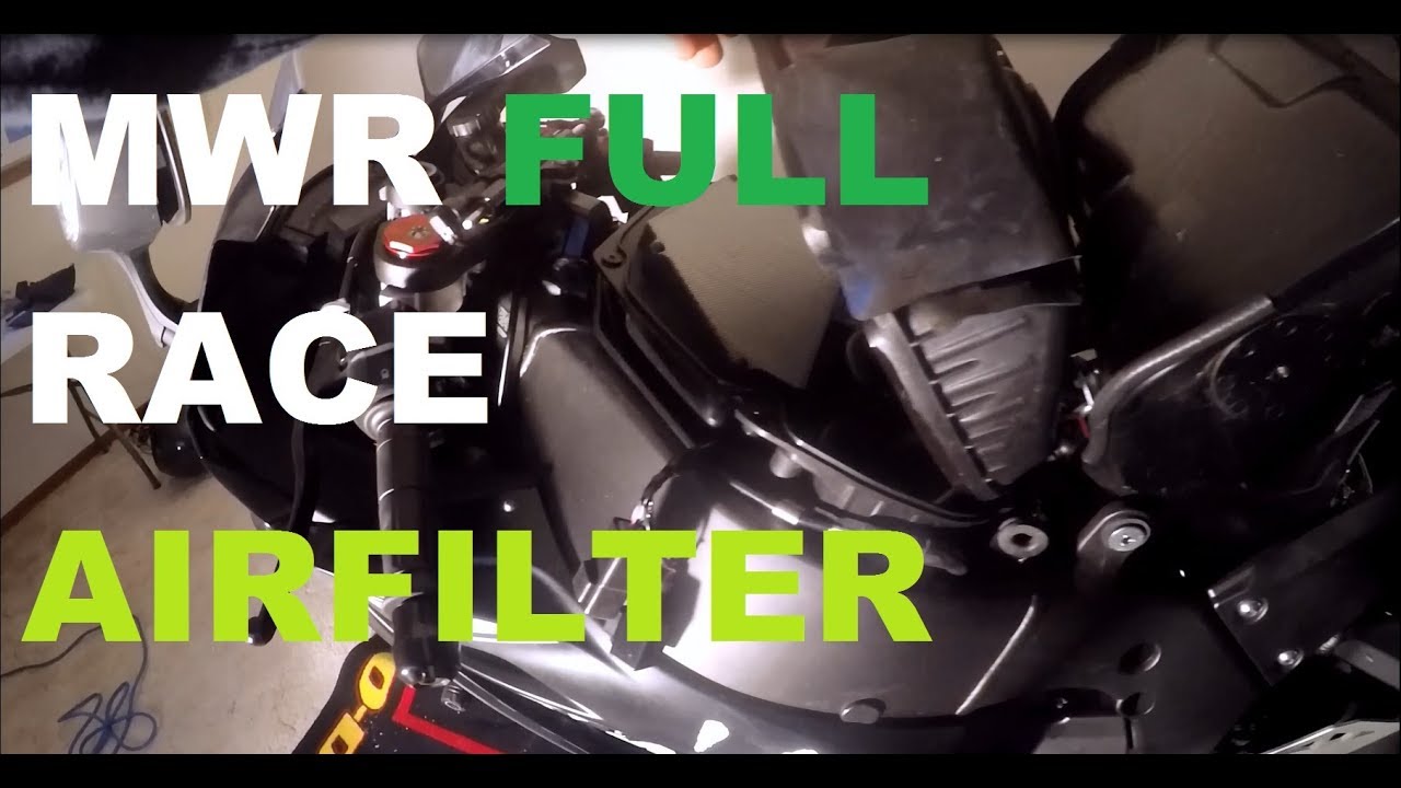 🔧 How to install air filter in 2016-2018 ZX10R and ZX10RR