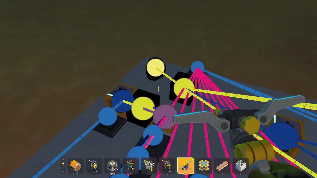 How to Connect Double Moving Heads to a Light Controller on Scrap Mechanic 🎛️ |  STEAM DOWNLOAD