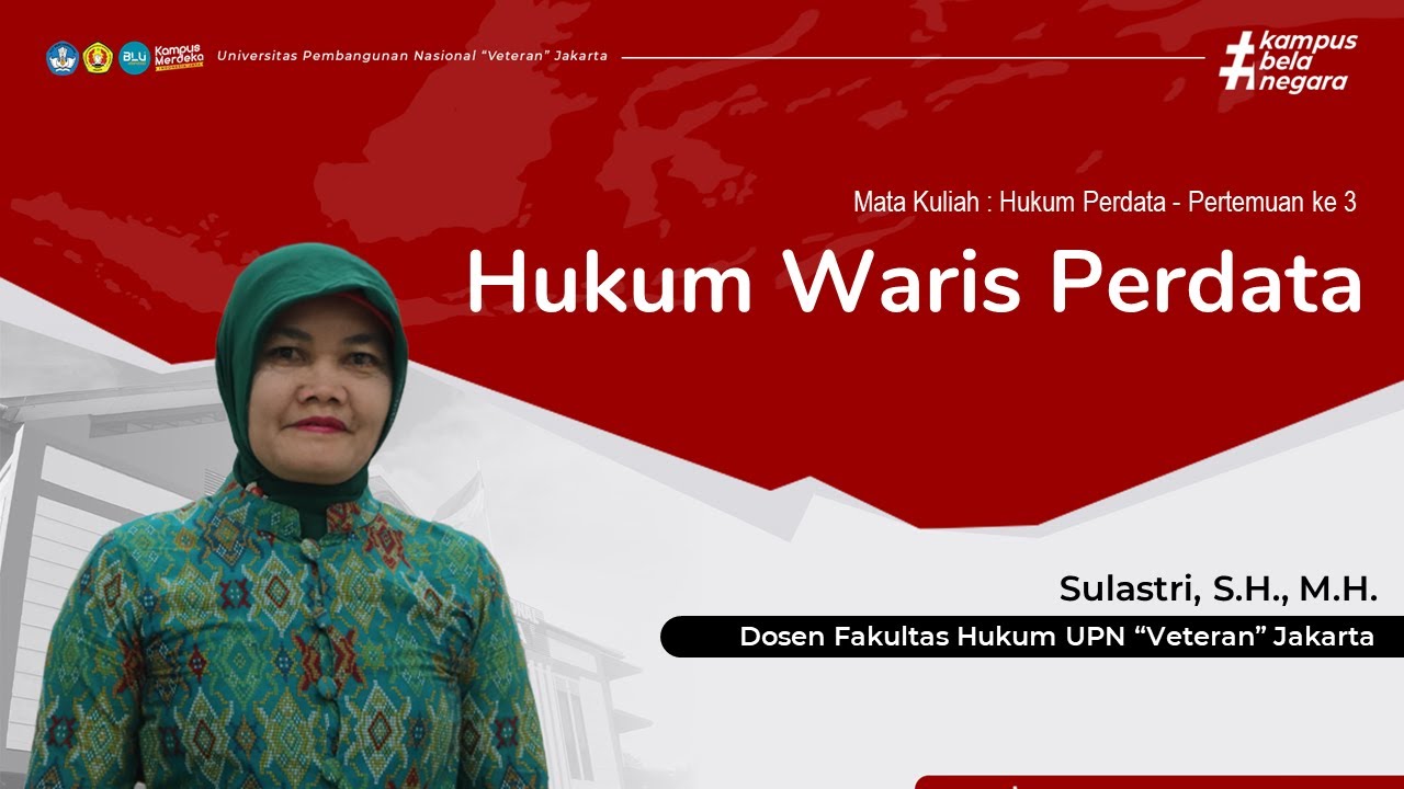 Sulastri, S.H., M.H. - Hukum Perdata : Hukum Waris Perdata