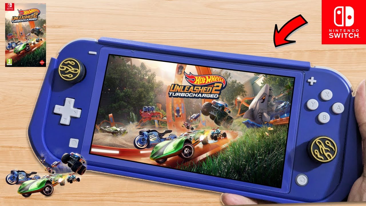 Hot Wheels Unleashed 2: Turbocharged Nintendo Switch Lite Gameplay 🔥🔥