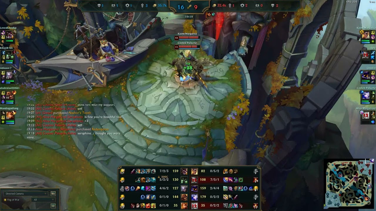 A Normal Game of League of Legends