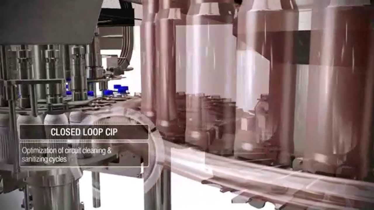 Combox H2F : blowing-filling-capping machine