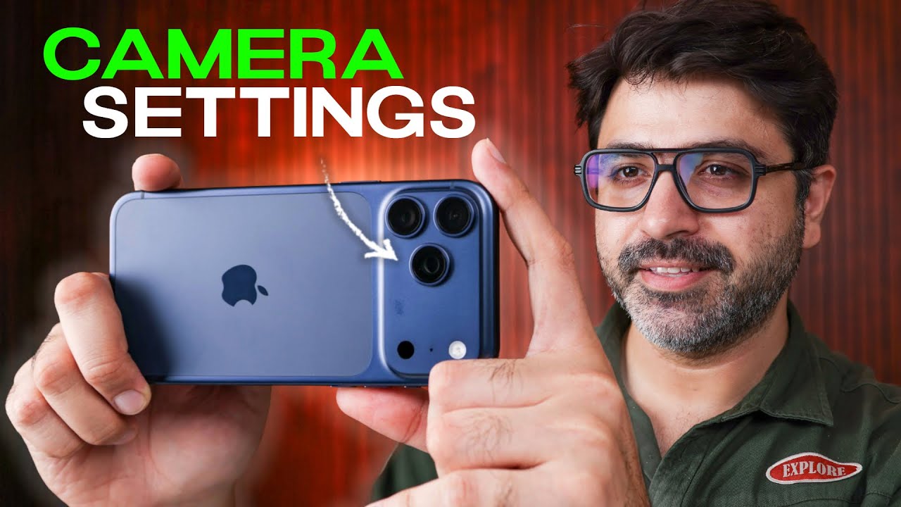 iPhone 17 Pro CAMERA SETTINGS for PRO Photos and Videos