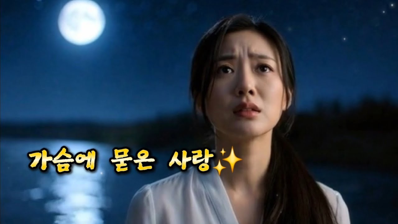 가슴에 묻은 사랑🥀가슴 시리도록 아픈 이별 노래🎵감성트로트 