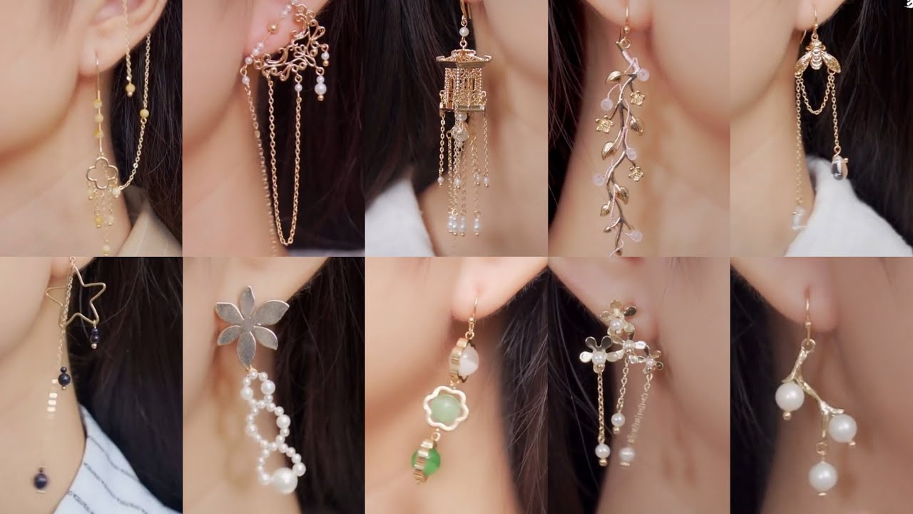 Làm trang sức cổ trang Trung Quốc | Making Chinese ancient jewelry- Nhã Di Các