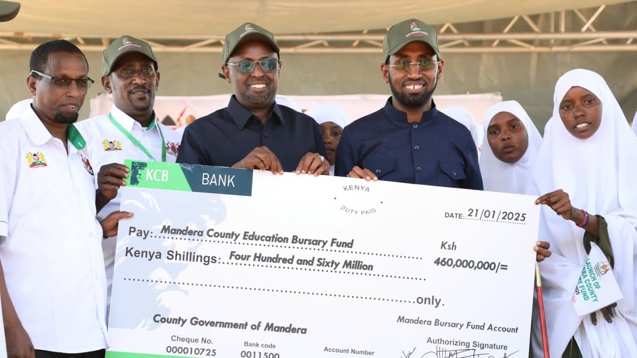 Governor Mohamed Adan Khalif's speech during the launch of Mandera County Bursary Fund for 2024-2025