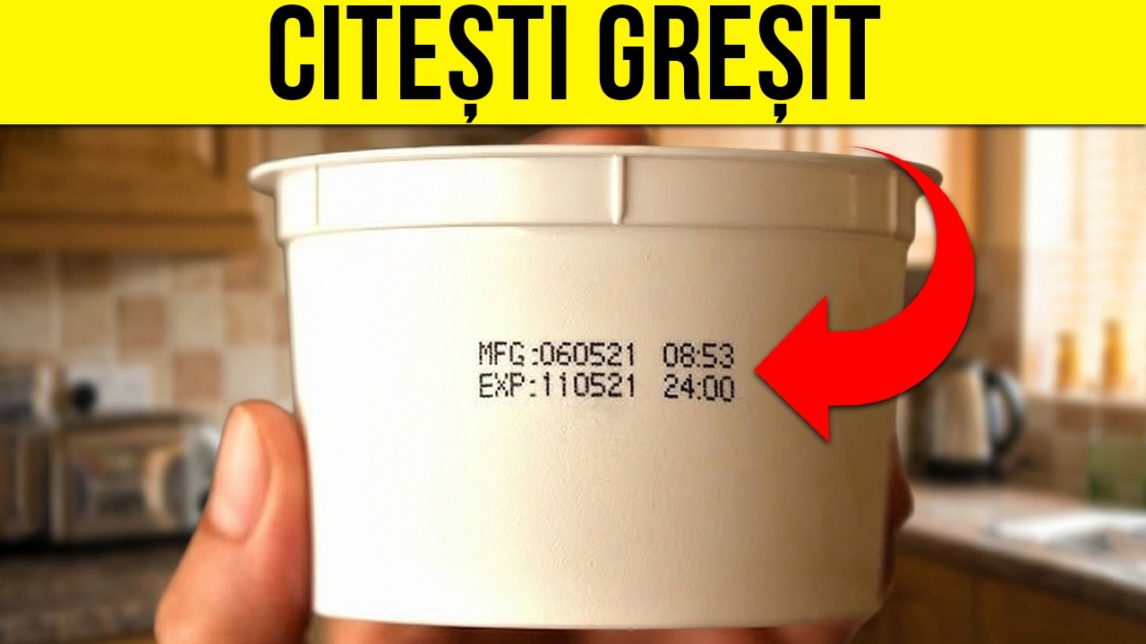 Datele de Expirare NU Înseamnă Ceea Ce Crezi (Ai Fost Păcălit Mereu)