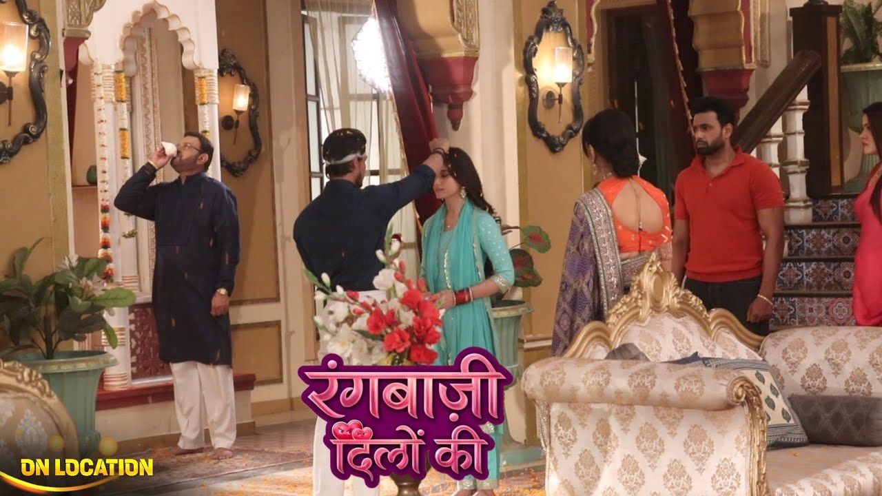 Rangbaazi Dilon Ki On Location EXCLUSIVE | Shivangi Ki Maang Mein Sindoor Bhara Ranbir Ne