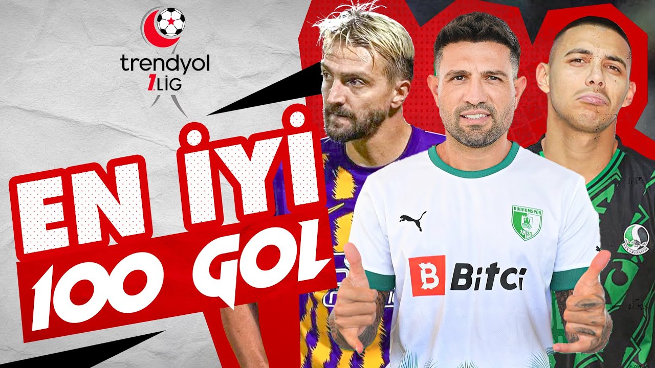 Sezonun En Güzel 100 Golü 2023/24 | Trendyol 1. Lig