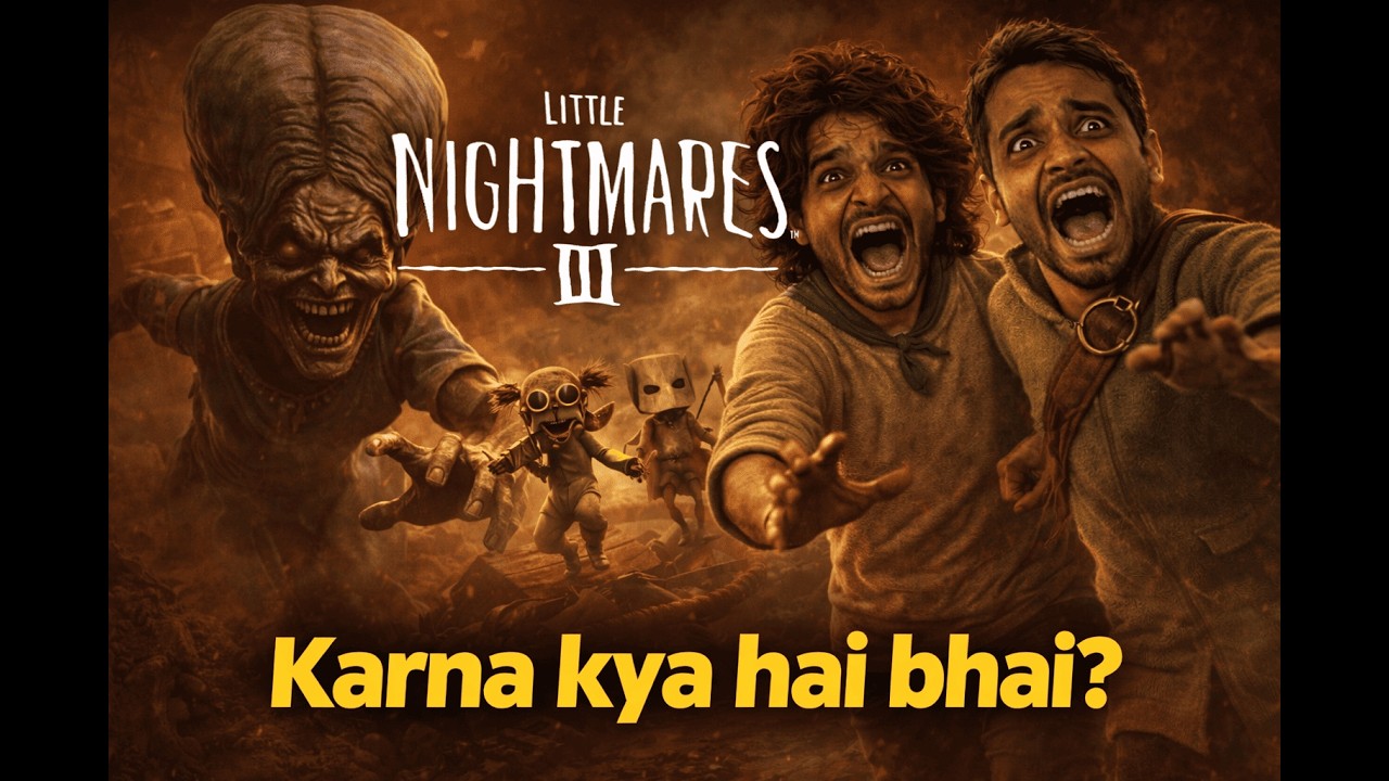 Little Nightmares 3 Multiplayer Game | Dost ke Sath Co-Op Gameplay Part #3 | Marathi gameplay