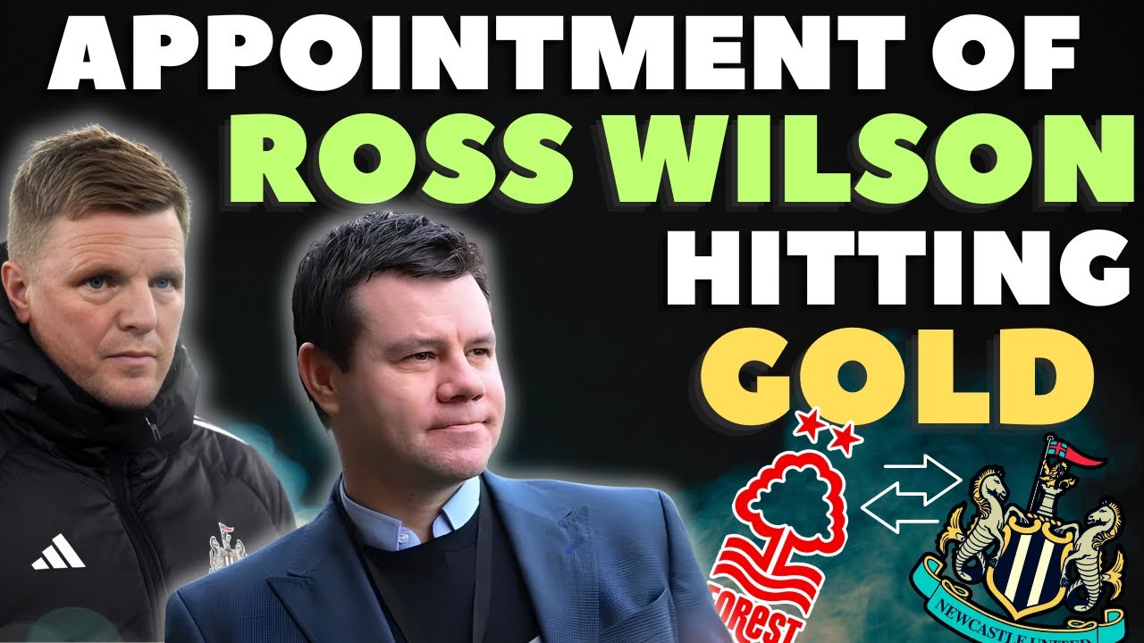 Newcastle appoint Ross Wilson as NEW Sporting Director. Third time lucky?!