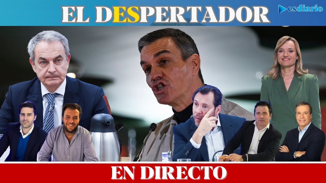 🔴 DIRECTO | Sánchez, tormenta perfecta: Óscar Puente, Zapatero y Pilar Alegría auguran el desastre
