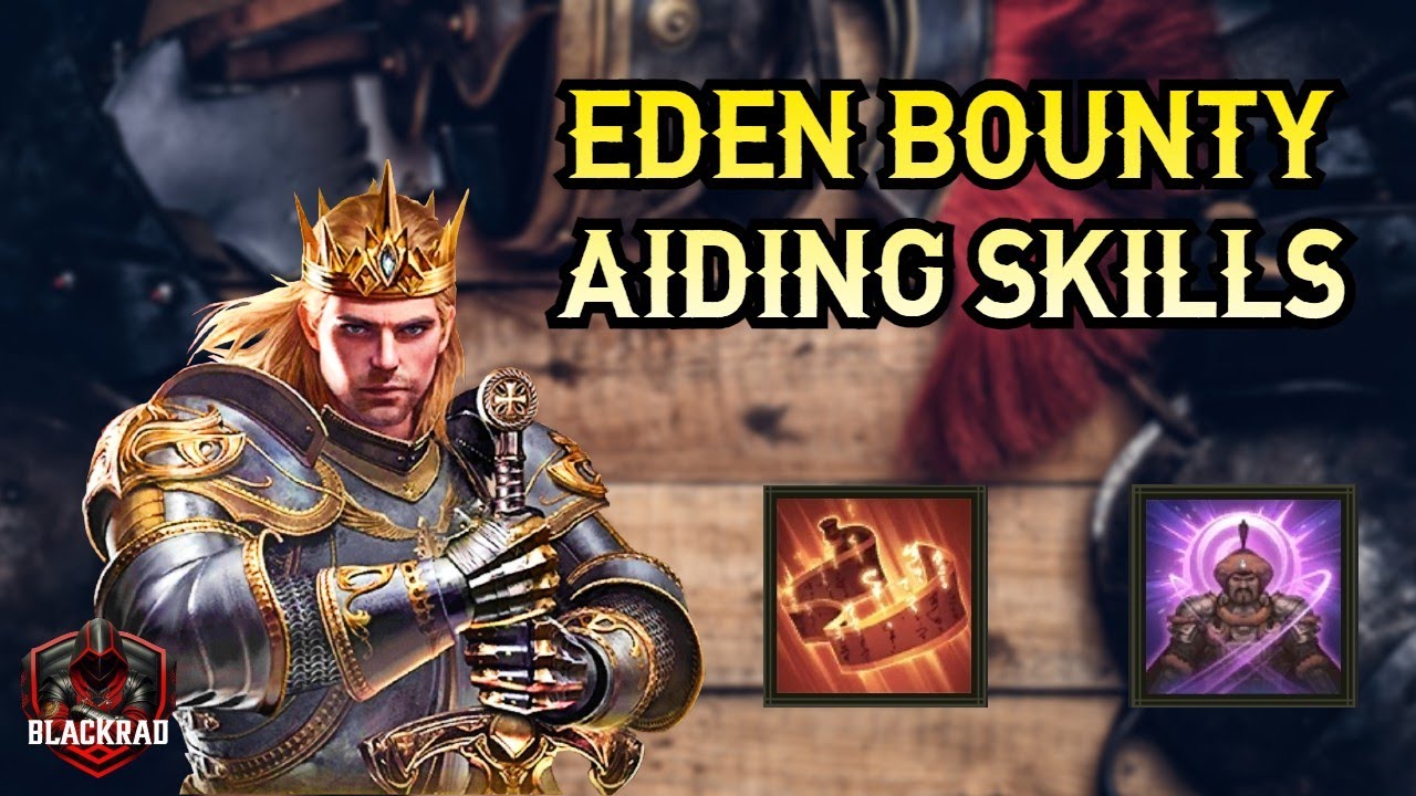 EDEN BOUNTY AIDING SKILLS GUIDE (Jiguan Qi and Ghengis Khan) - Rise of Castles Ice and Fire