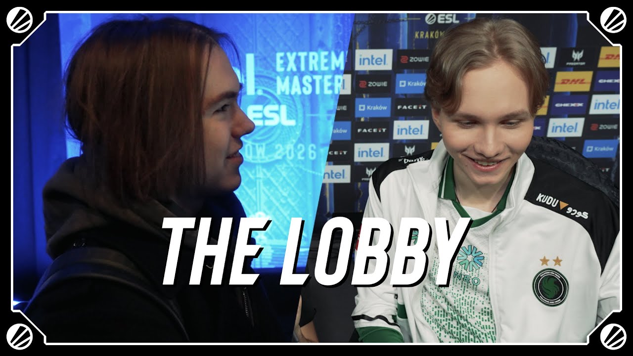 donk TAKES OVER the mic - The IEM Kraków Stage 2 Lobby