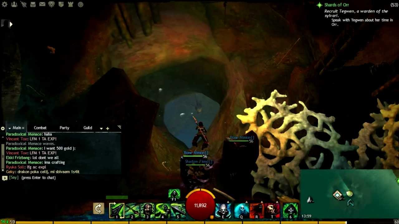 [Guild Wars 2] Bloodtide Coast, Castavall Waypoint, Skill Point.