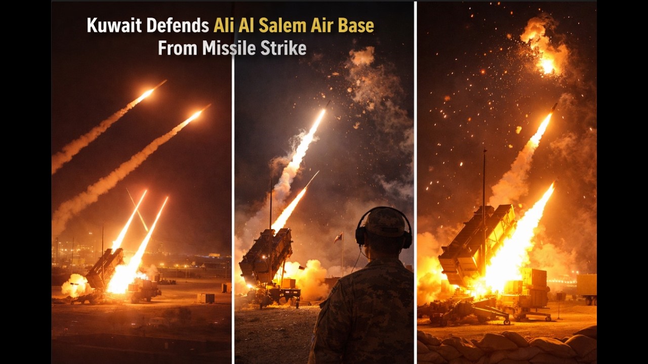 Kuwait defends Ali Al Salem Air Base from missile strike