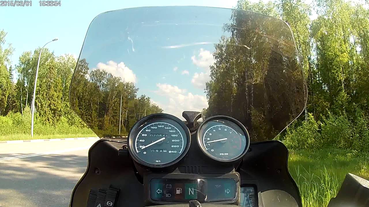 BMW R1100RS 0-140km/h