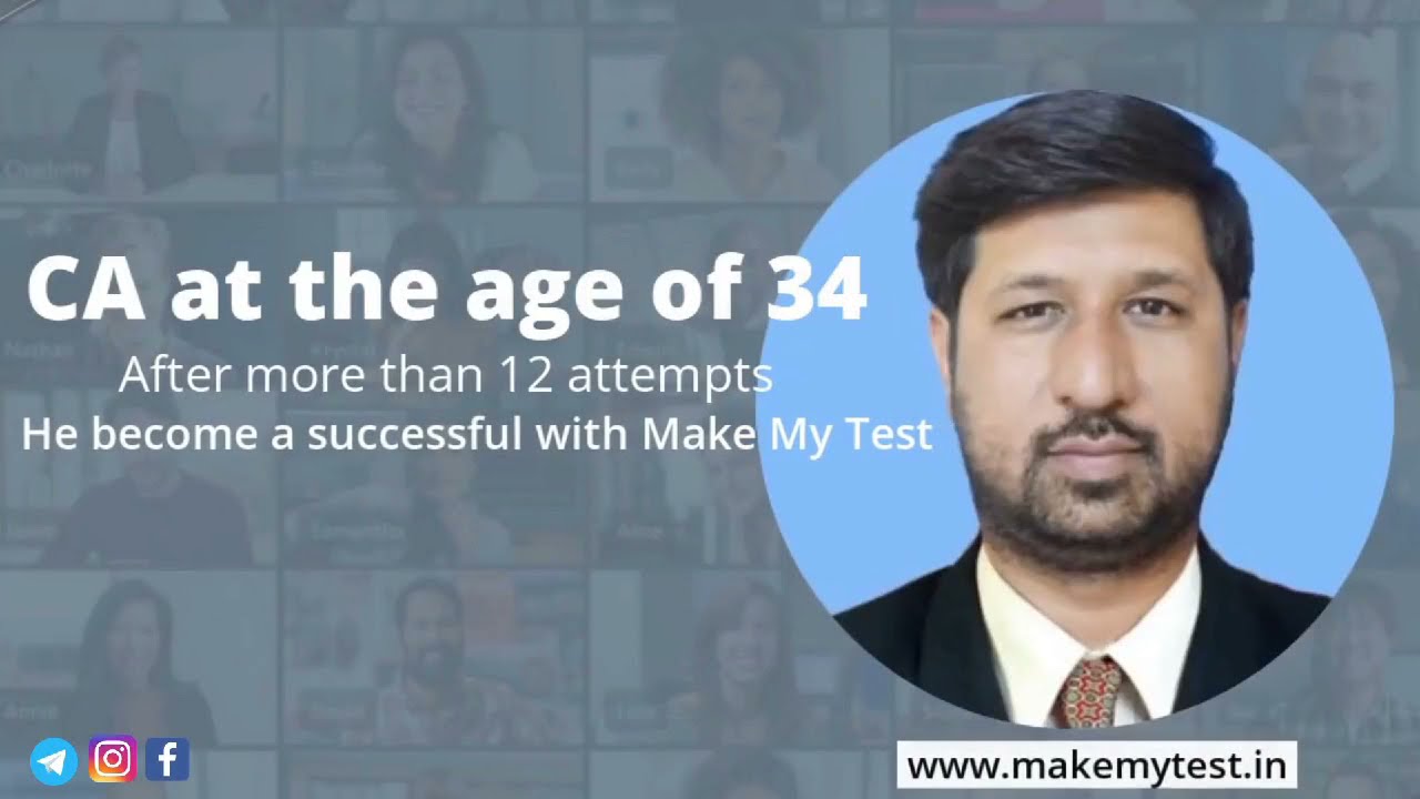 Want to Rank in CA exam? | Premium test series platform for every CA aspirant - Make My Test