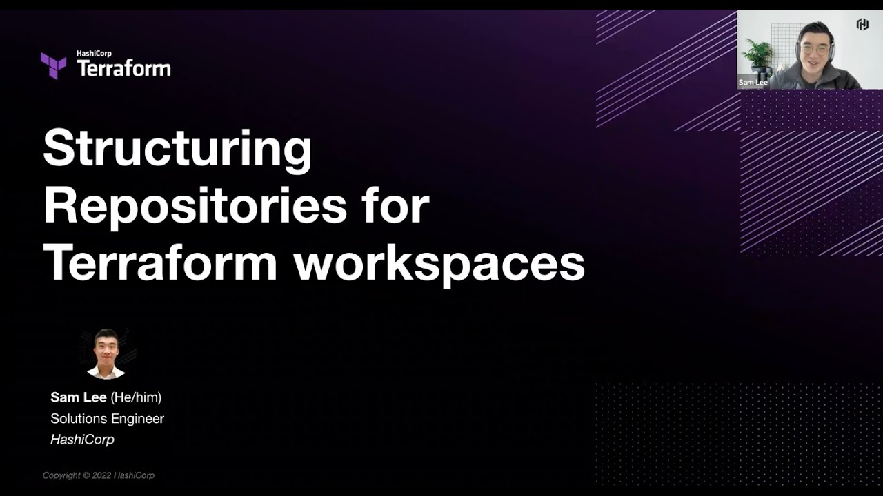 Structuring Repositories for Terraform Workspaces