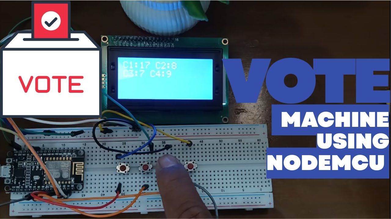 Want  Build Your Own Voting Machine? Watch  NodeMCU Arduino Project #fypシ #tiktok #trending #shorts